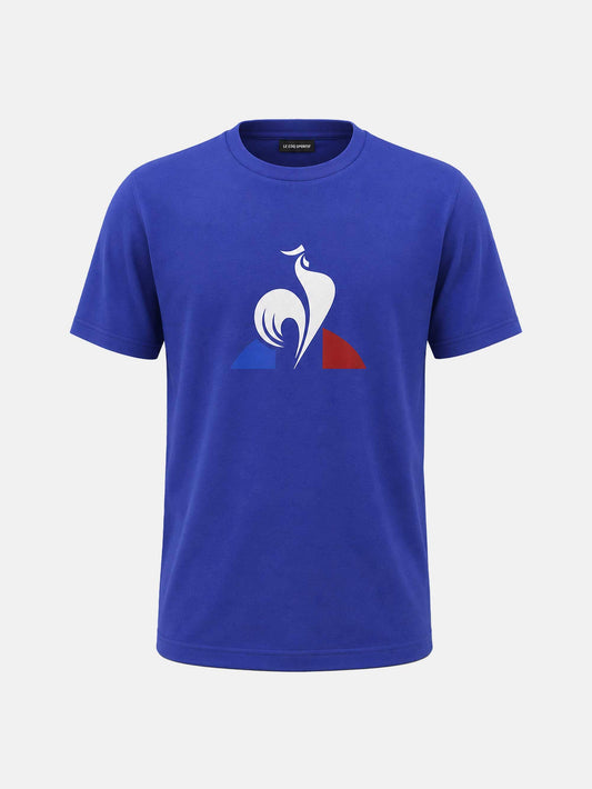 Tri Core Tee SS No 1 Kids Deep Ultramarine - Le Coq Sportif