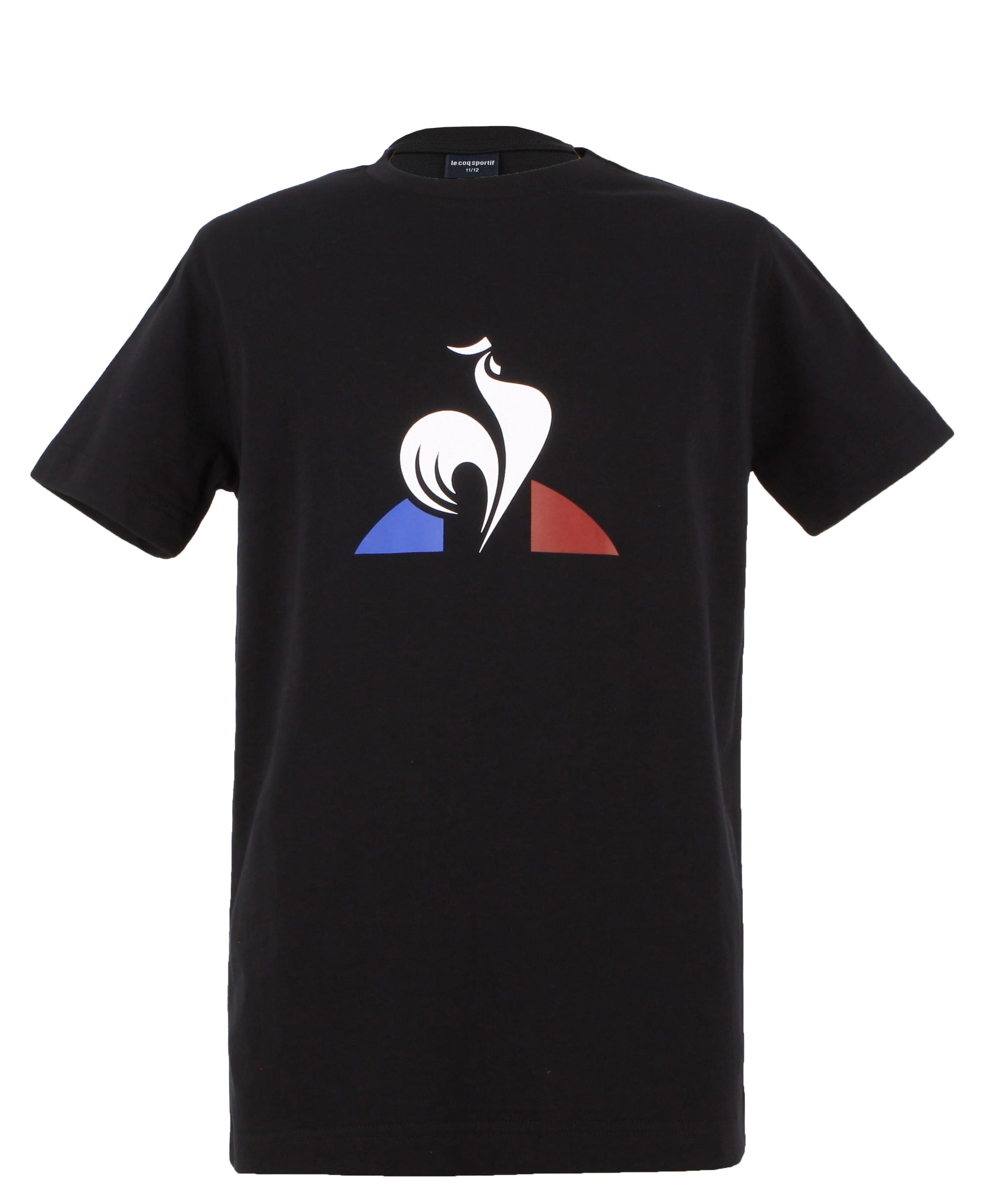 Tri Core Tee SS No 1 Kids Unisex Black - Le Coq Sportif