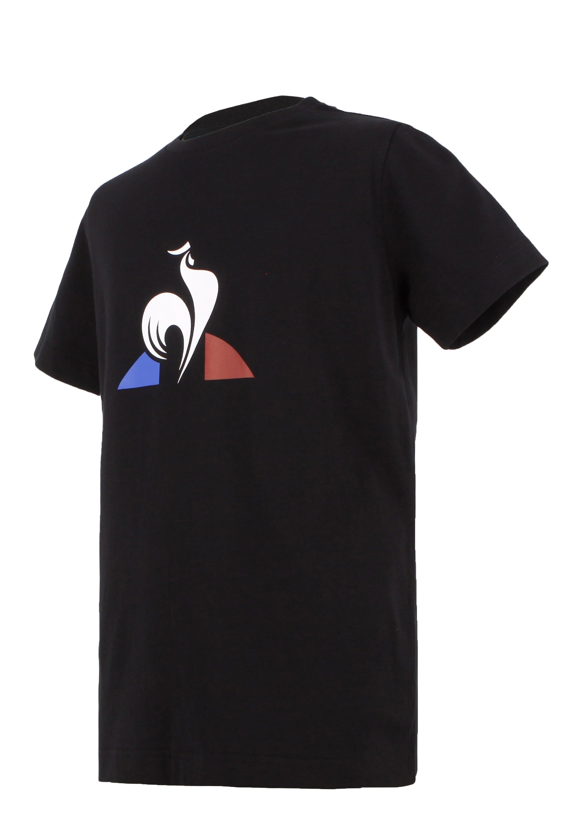 Tri Core Tee SS No 1 Kids Unisex Black - Le Coq Sportif