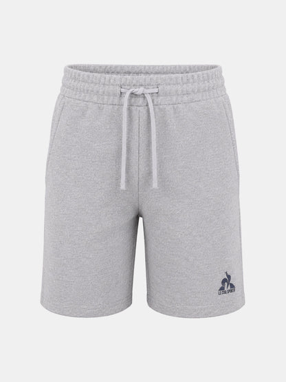 Essential Regular Shorts No 4 Kids Light Grey Heather - Le Coq Sportif
