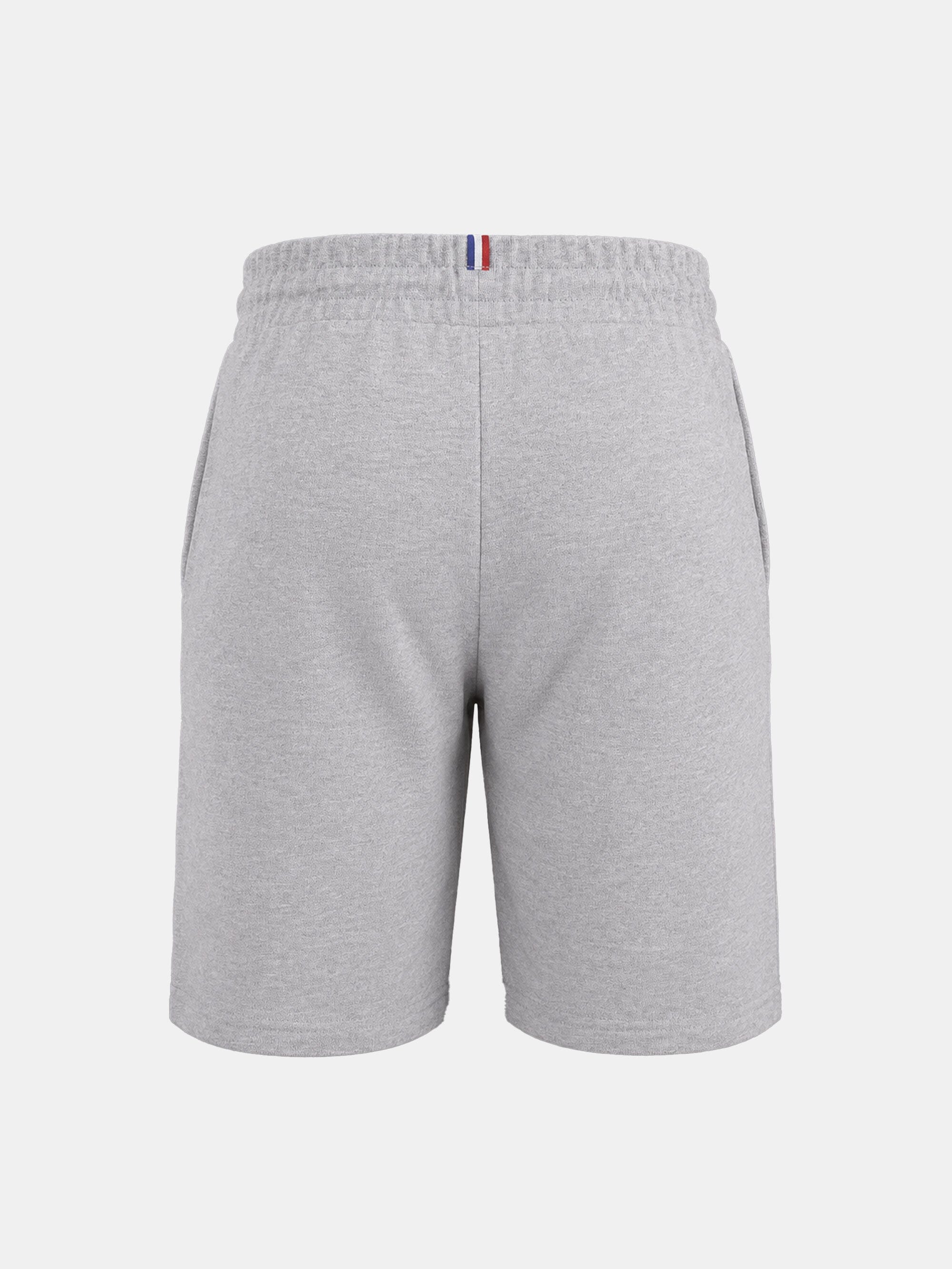 Essential Regular Shorts No 4 Kids Light Grey Heather – Le Coq Sportif