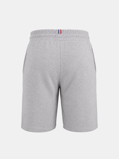 Essential Regular Shorts No 4 Kids Light Grey Heather - Le Coq Sportif