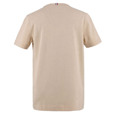 Kids T/T Logo Tee Beige – Le Coq Sportif
