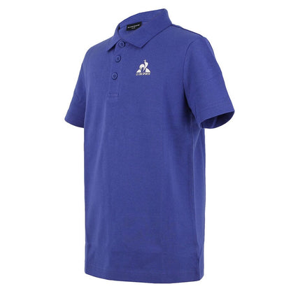 Essential Polo SS No 4 Kids Deep Ultramarine