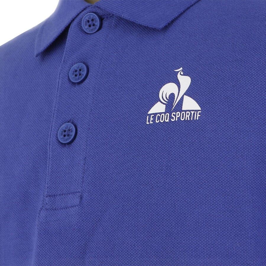 Essential Polo SS No 4 Kids Deep Ultramarine