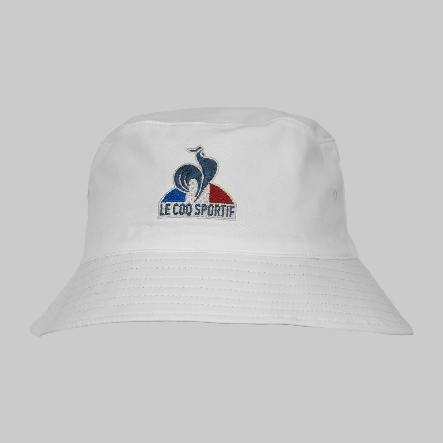 Essential Bucket Hat No 4 White Blue