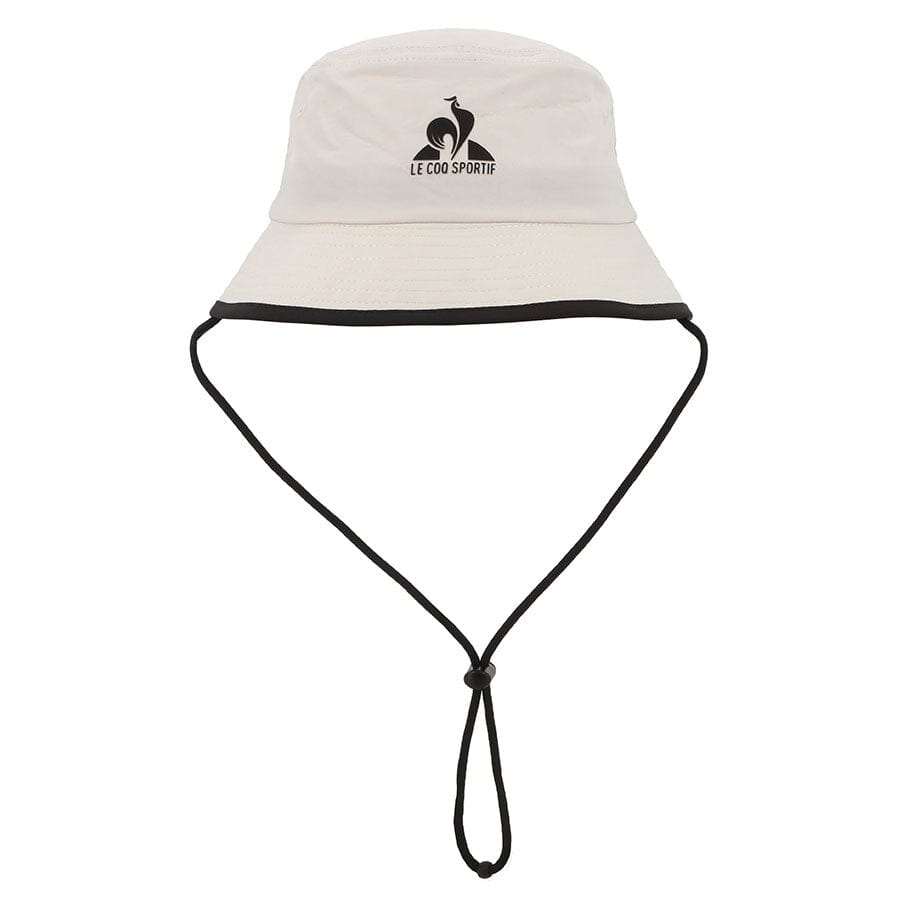 Contemp Bucket Hat No 2 White Black - Le Coq Sportif