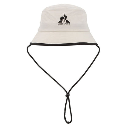 Contemp Bucket Hat No 2 White Black - Le Coq Sportif