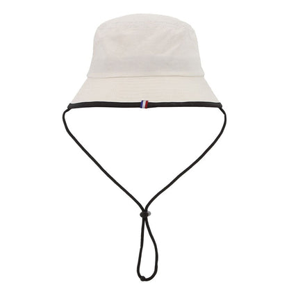 Contemp Bucket Hat No 2 White Black - Le Coq Sportif