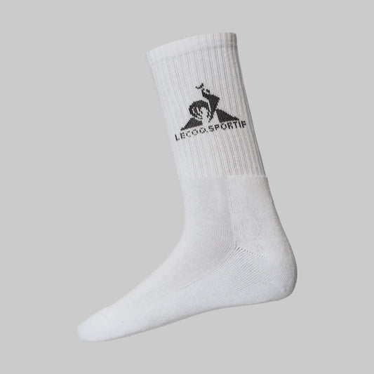 Essential Crew Socks Optical White