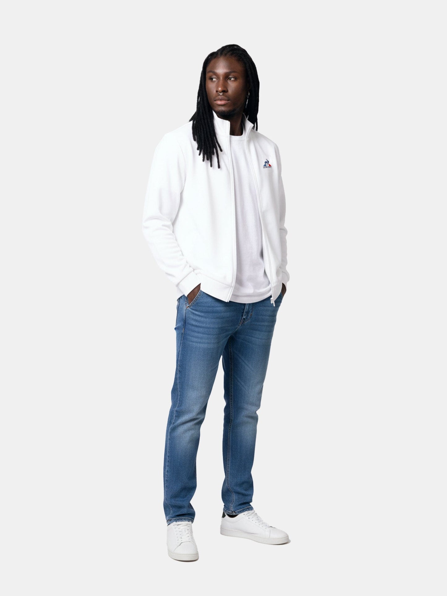 Essential Fleece Zip-up Jacket No.4 - Le Coq Sportif