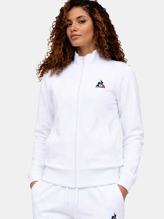 Essential Fleece Zip-up Jacket No.4 White