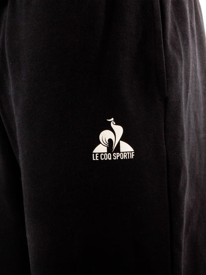 Contemporary Loose Fleece Trousers Black - Le Coq Sportif