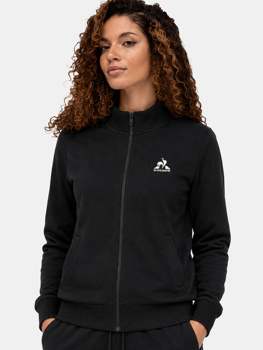 Performance Zip-Up Jacket Black