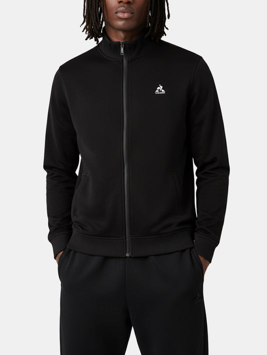 Performance Zip-Up Jacket Black