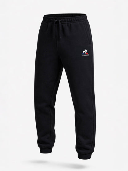 Essential Fleece Kids Trousers No.4 Black - Le Coq Sportif