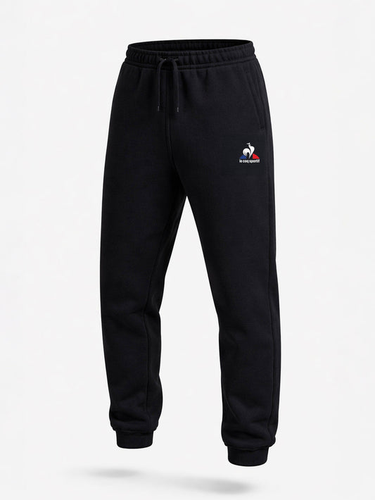 Essential Fleece Kids Trousers No.4 Black - Le Coq Sportif