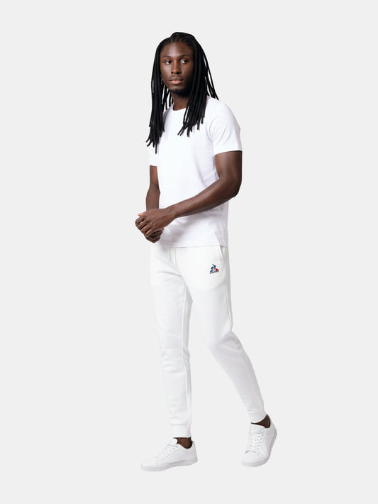 Essential Fleece Trousers White - Le Coq Sportif
