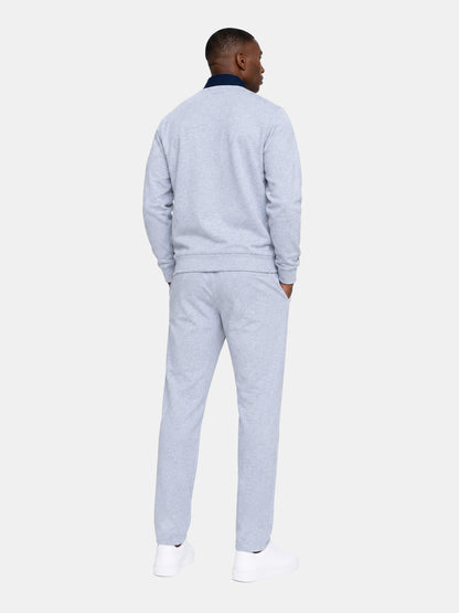 Essential Fleece Straight Trousers Light Grey - Le Coq Sportif