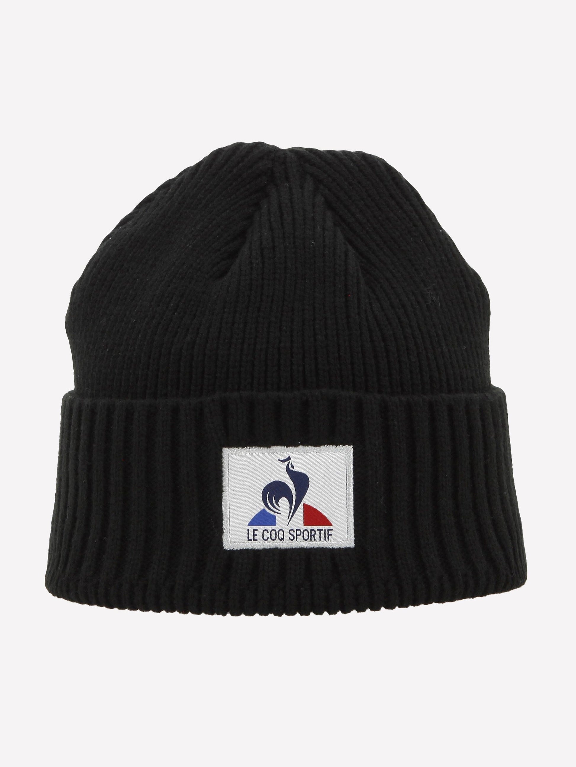 Essential Knitted Beanie No 4 Black - Le Coq Sportif