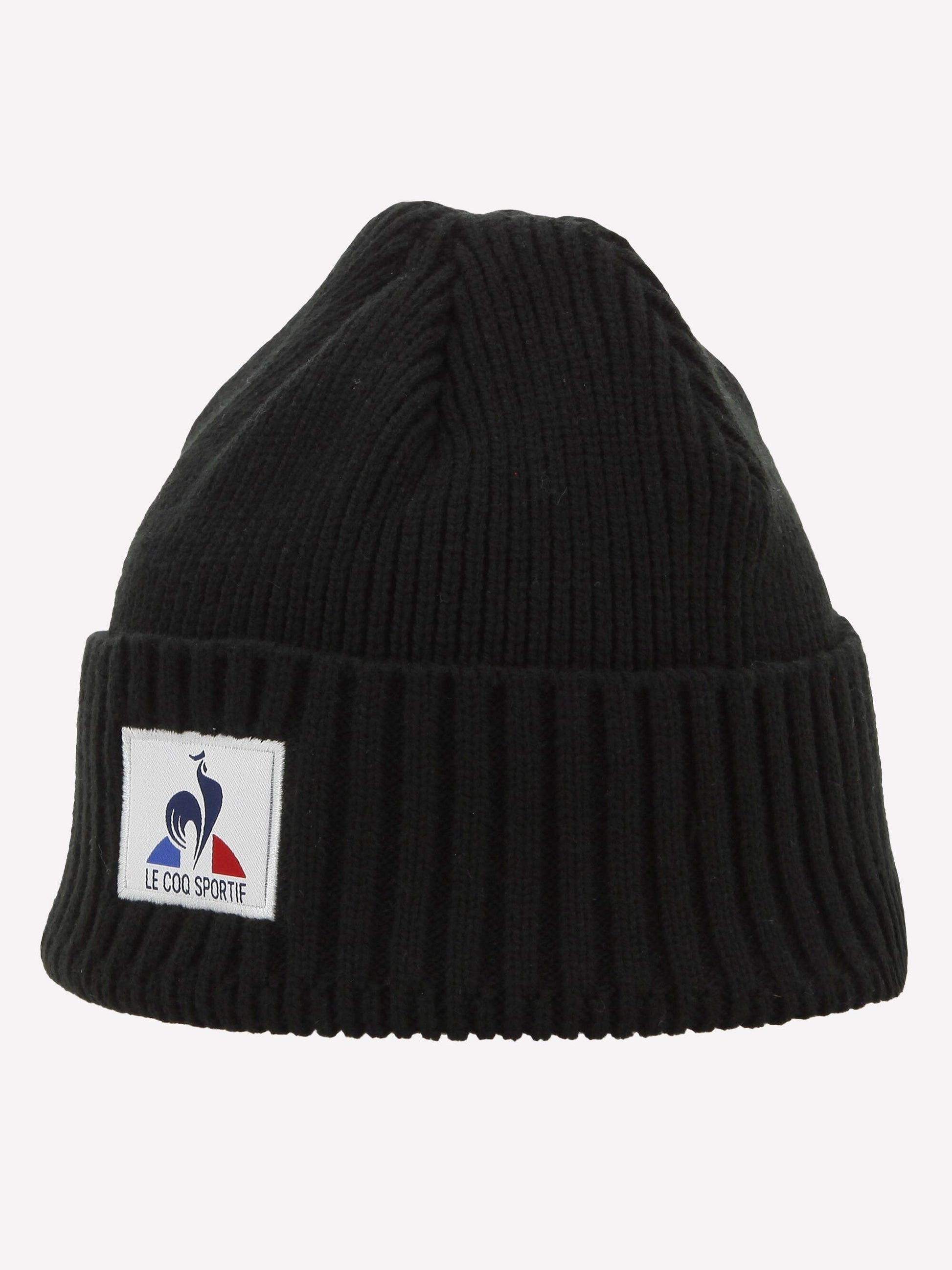 Essential Knitted Beanie No 4 Black - Le Coq Sportif