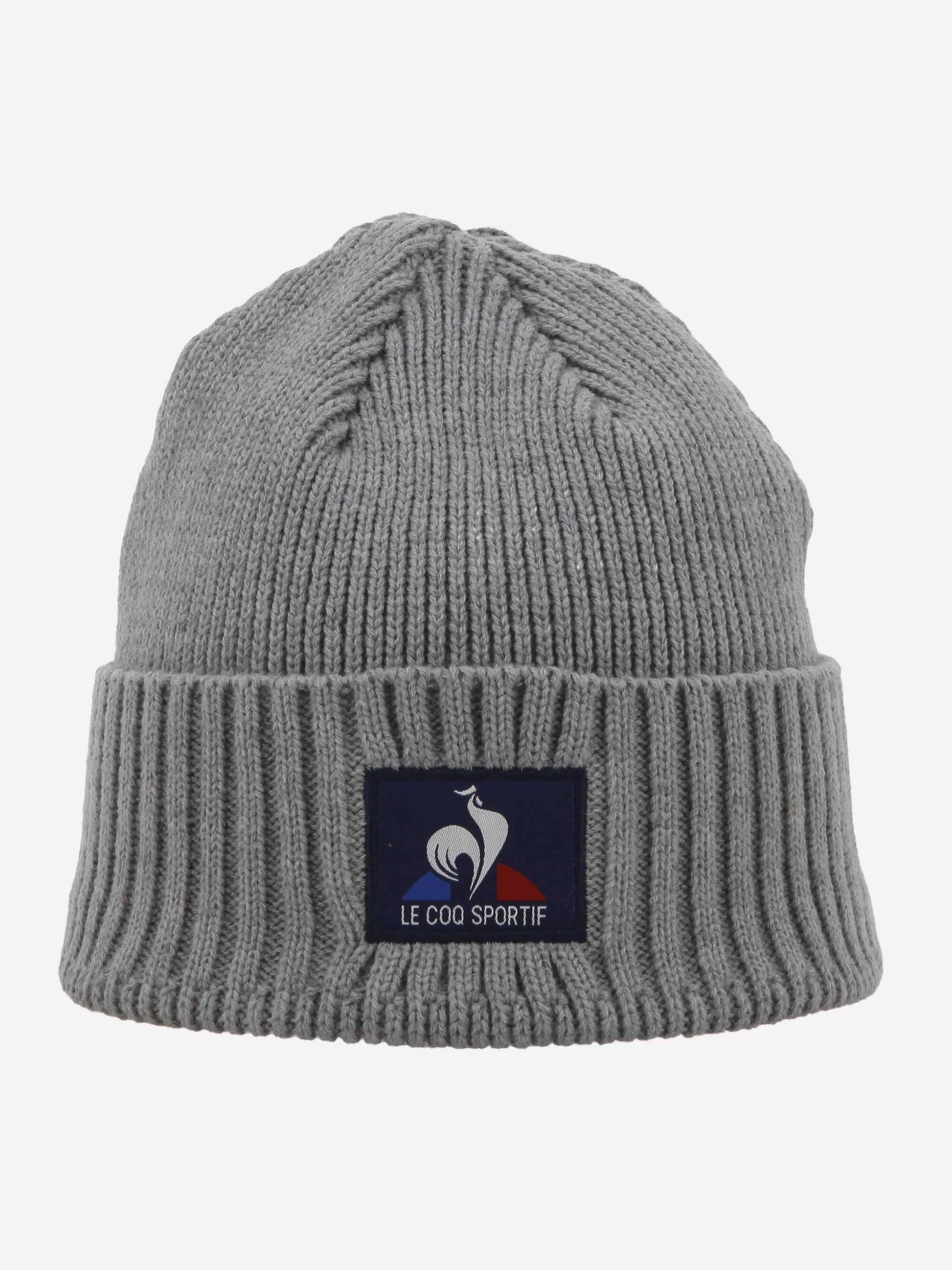 Essential Knitted Beanie No 4 Light Grey - Le Coq Sportif