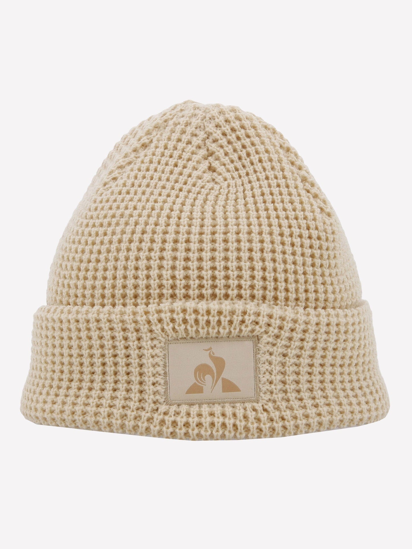 Tone-on-tone Essential Micro Beanie Off White - Le Coq Sportif
