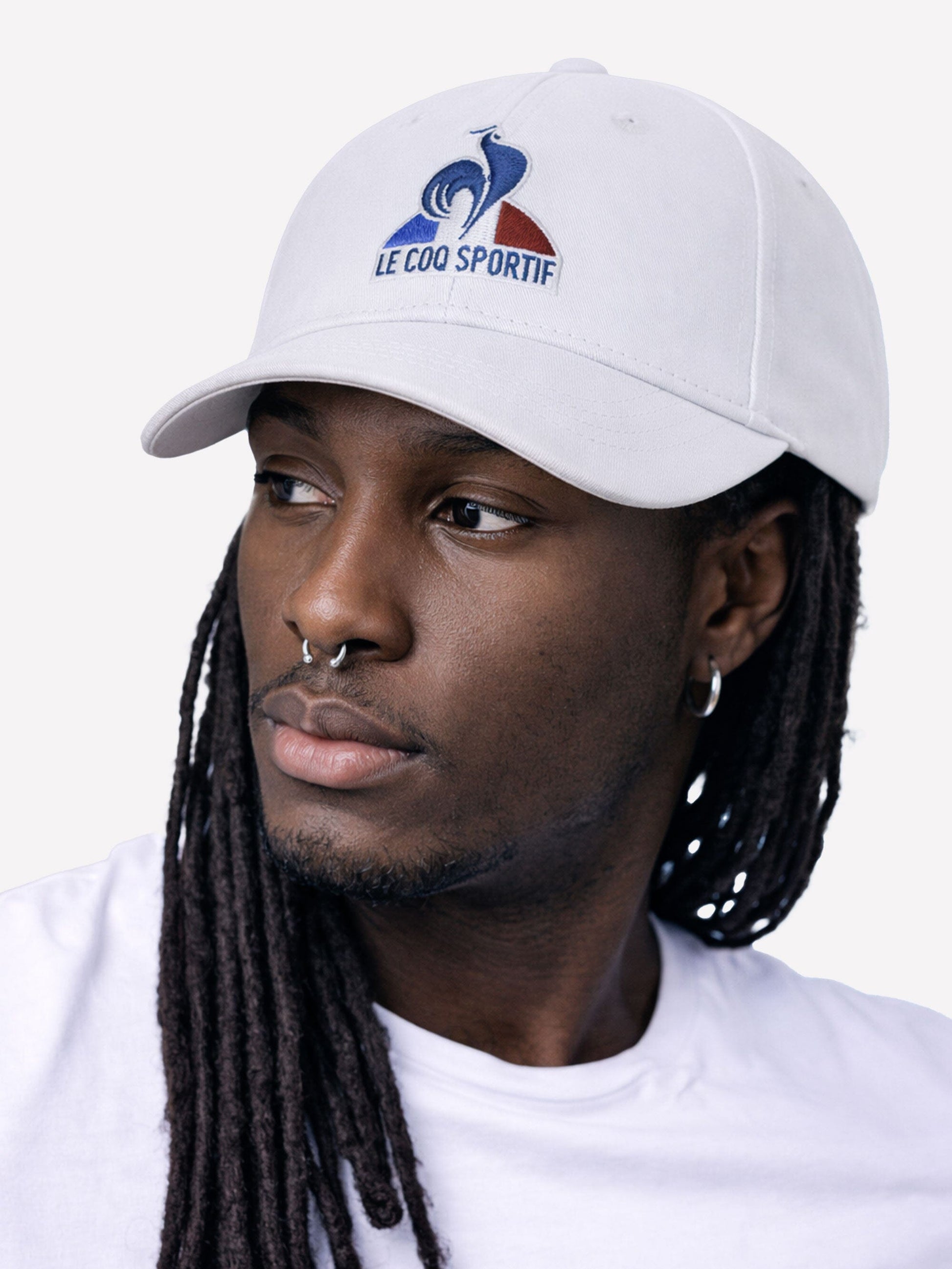 Essential Cap No 4 White - Le Coq Sportif