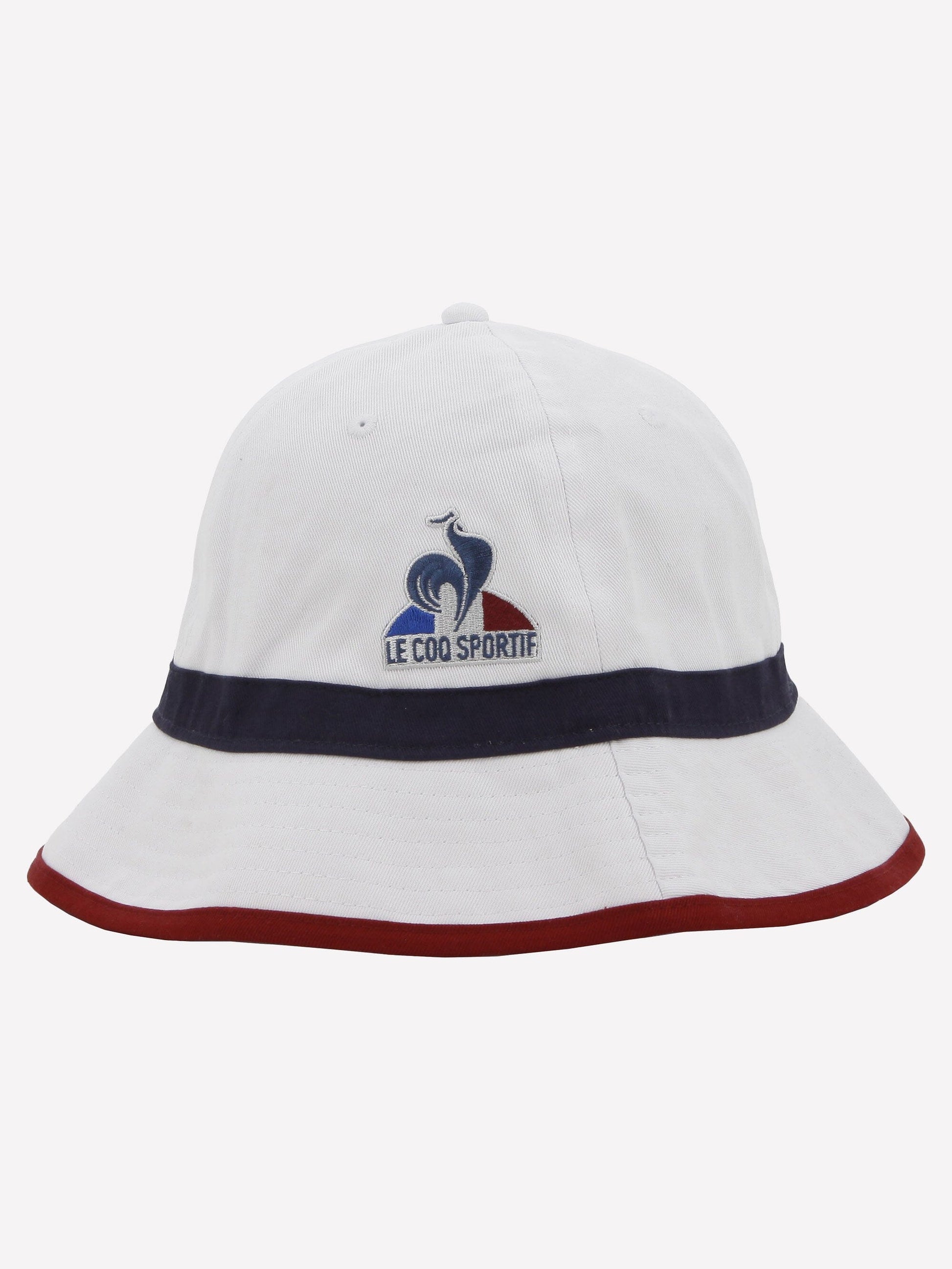 Tricolour Cotton Bucket Hat - Le Coq Sportif