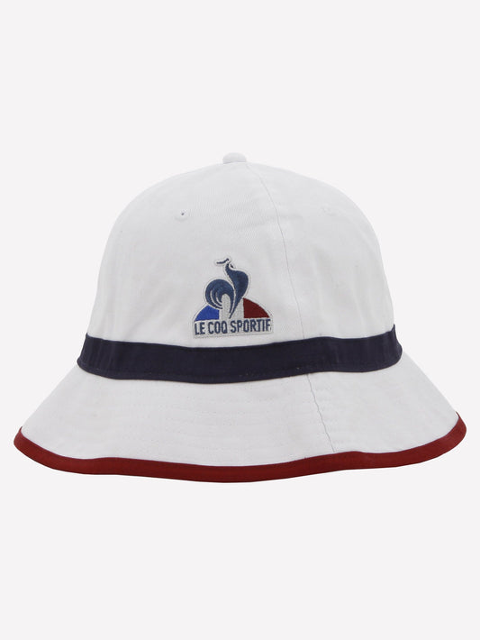 Tricolour Cotton Bucket Hat - Le Coq Sportif