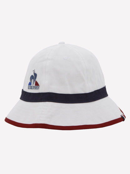 Tricolour Cotton Bucket Hat - Le Coq Sportif