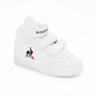 Infants Provencale II Mid PU White Sneaker